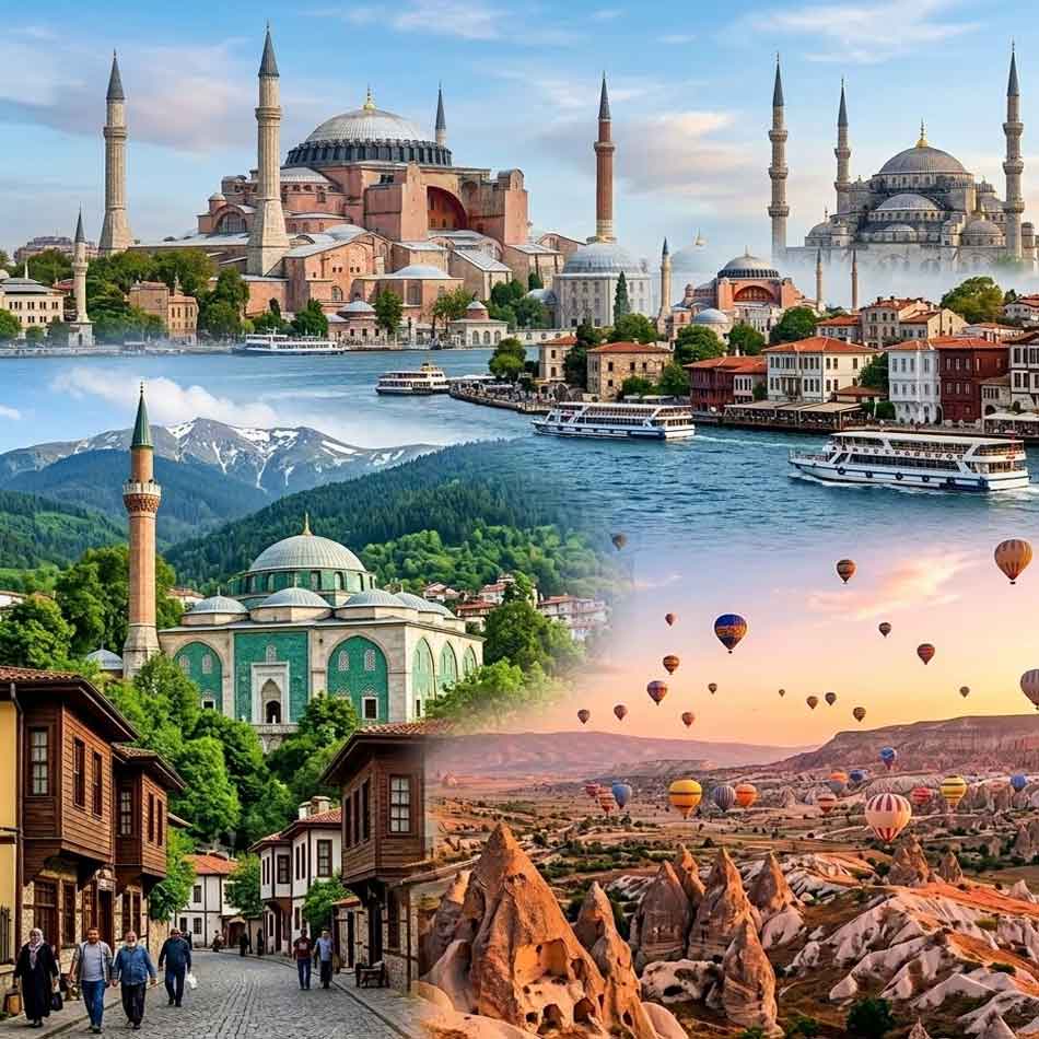 Istanbul-Bursa-Cappadocia Tour